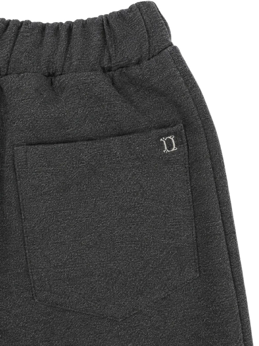 DONDUP KIDS Broek met elastische taille en hamerlus Grijs