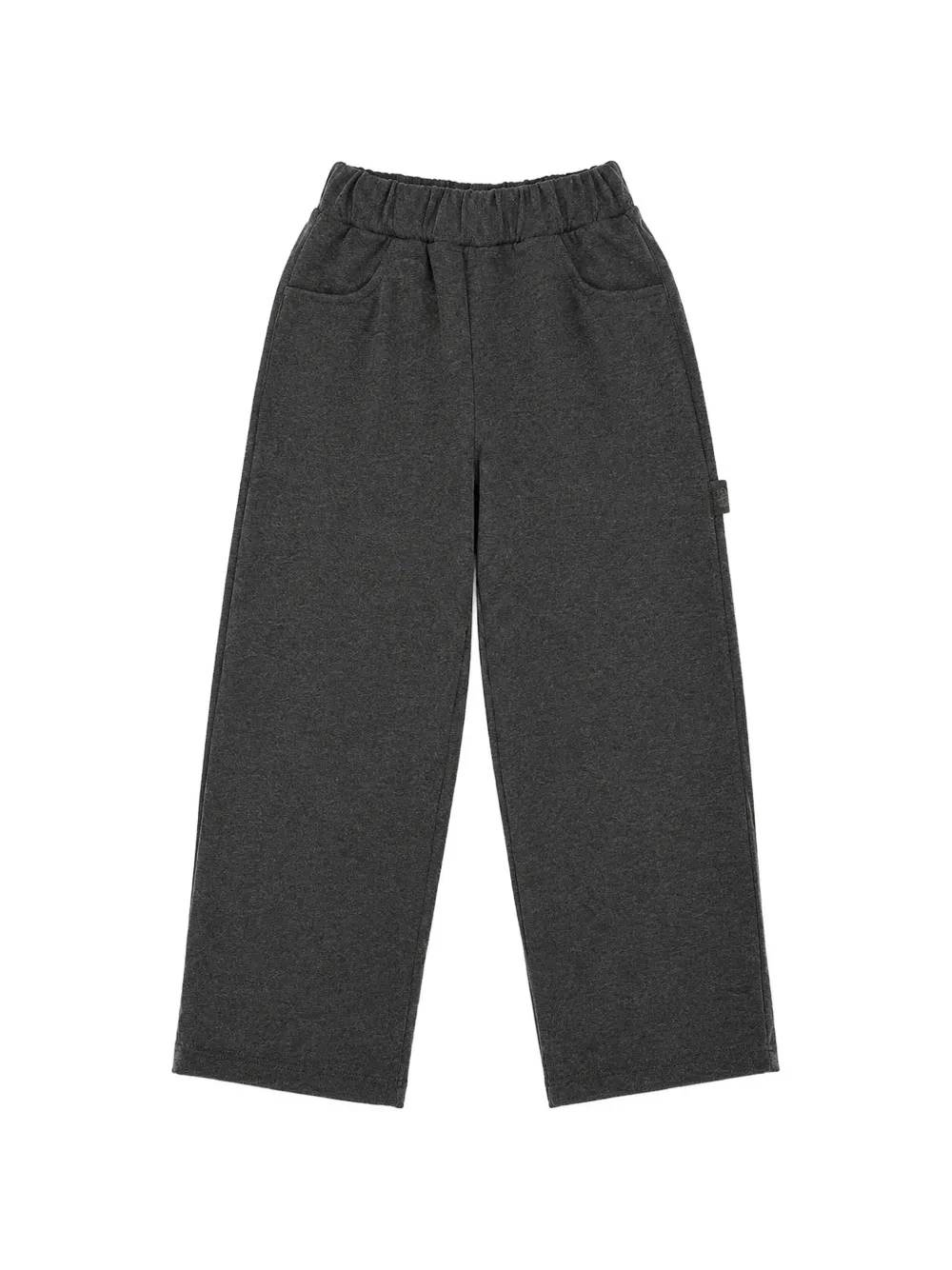 DONDUP KIDS elasticated hammer-loop trousers - Grigio