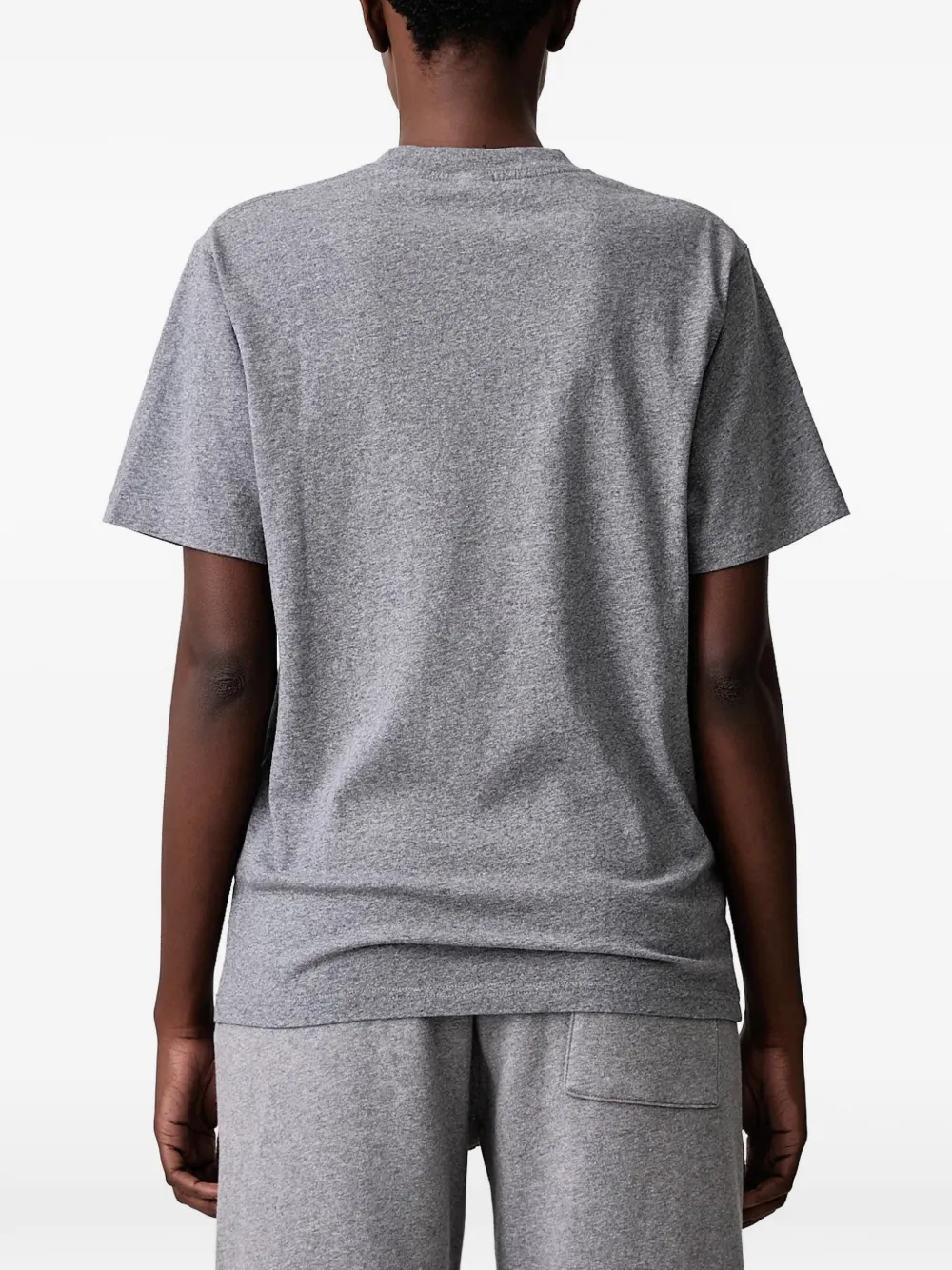 Sporty & Rich Cameron Serif logo-print T-shirt Grijs