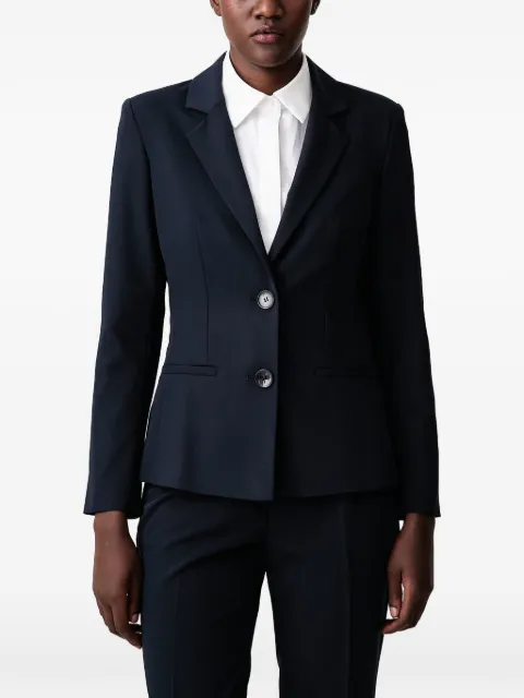 Sisley notched-lapels single-breasted blazer