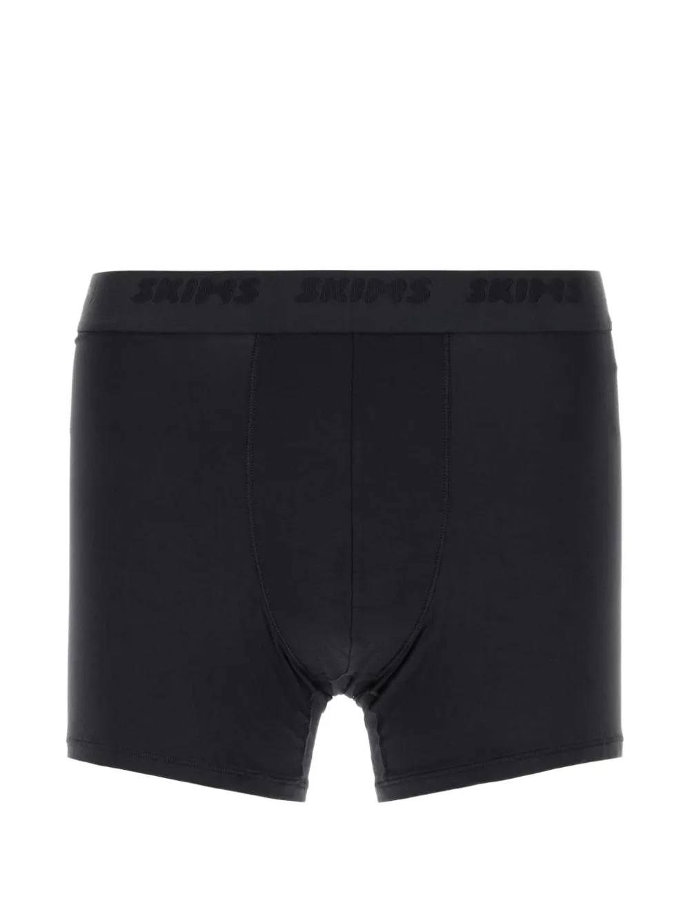 Skims logo-waistband boxers pack (pack of three) | Black | Image 1