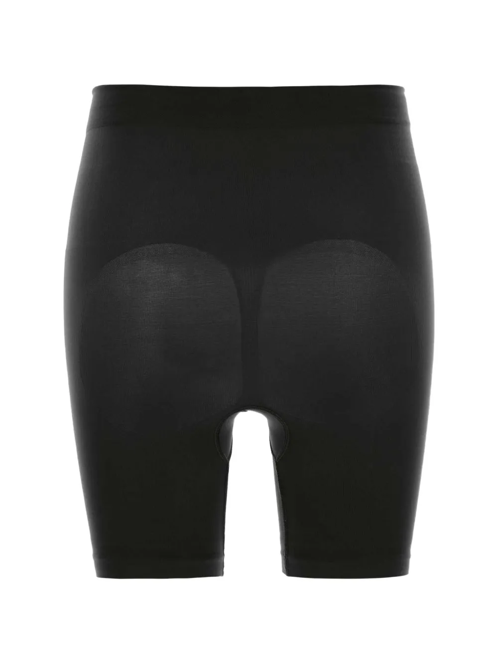 Skims seamless mid-thigh shorts Zwart