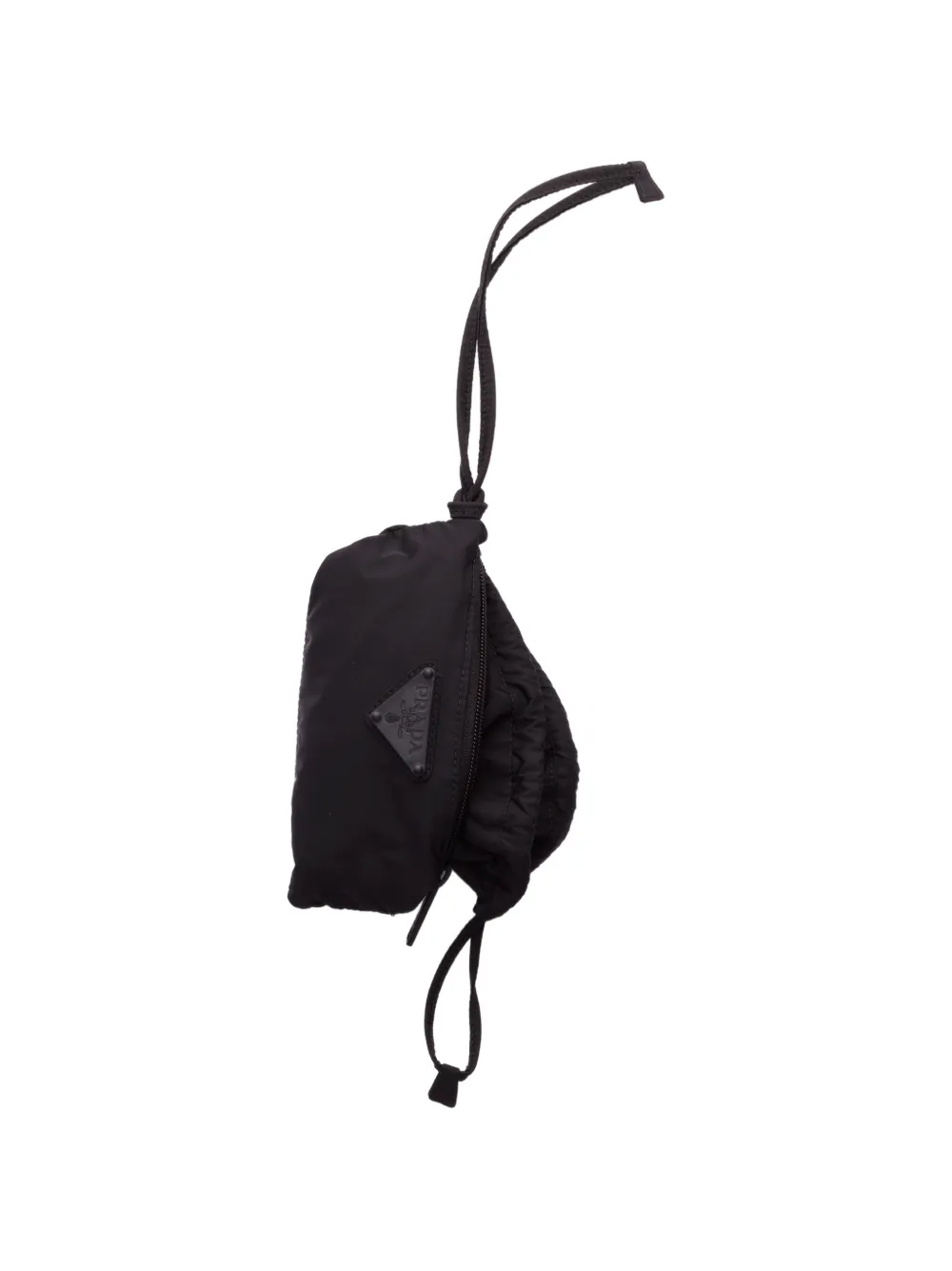 Prada Foldable Re-Nylon pouch Zwart
