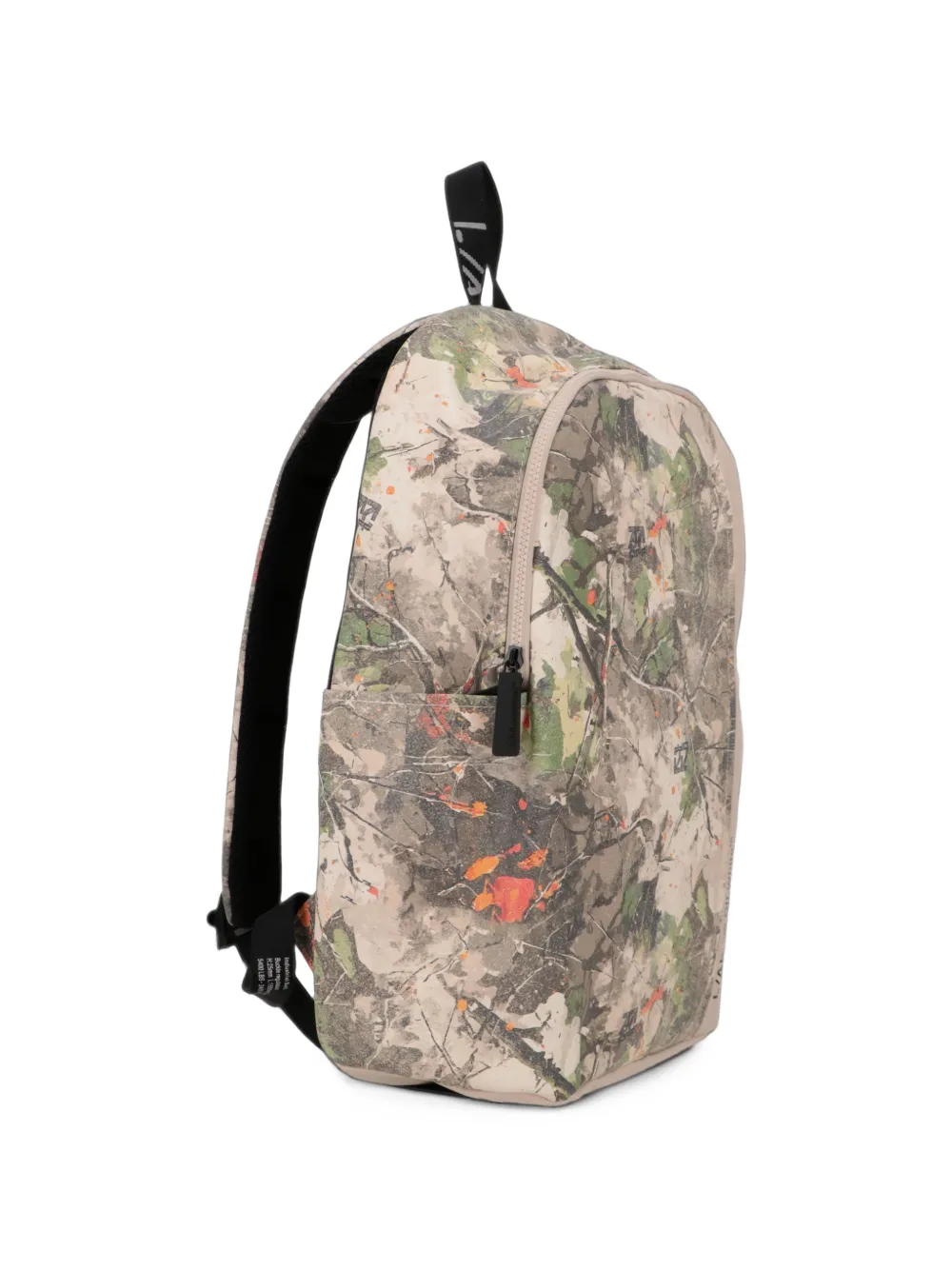 L ab c o Off-White Port camouflage-print backpack Beige