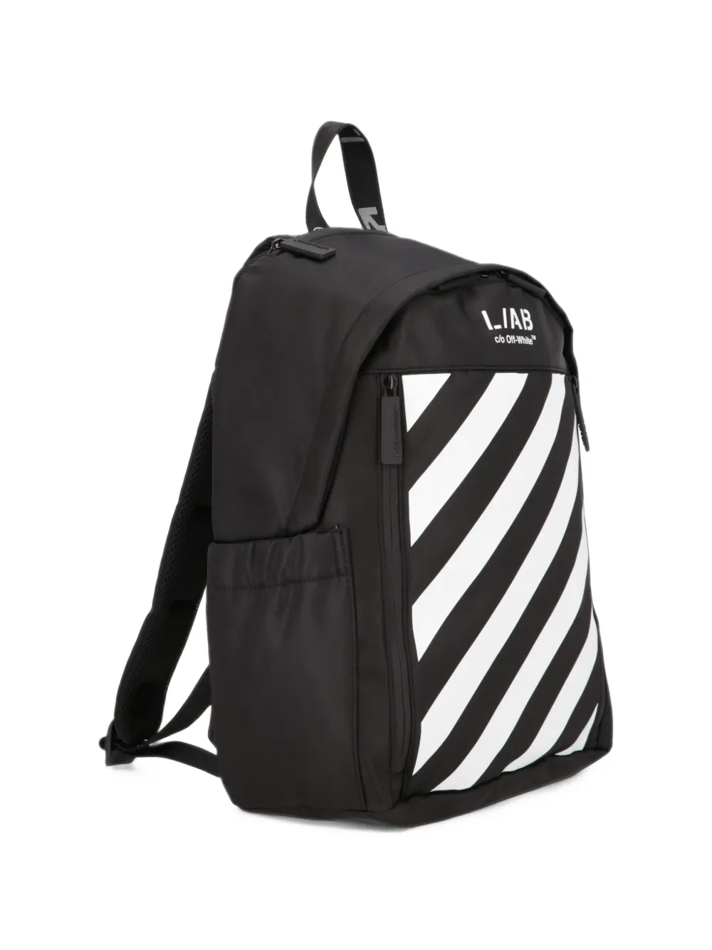 L ab c o Off-White Diag Tab backpack Zwart