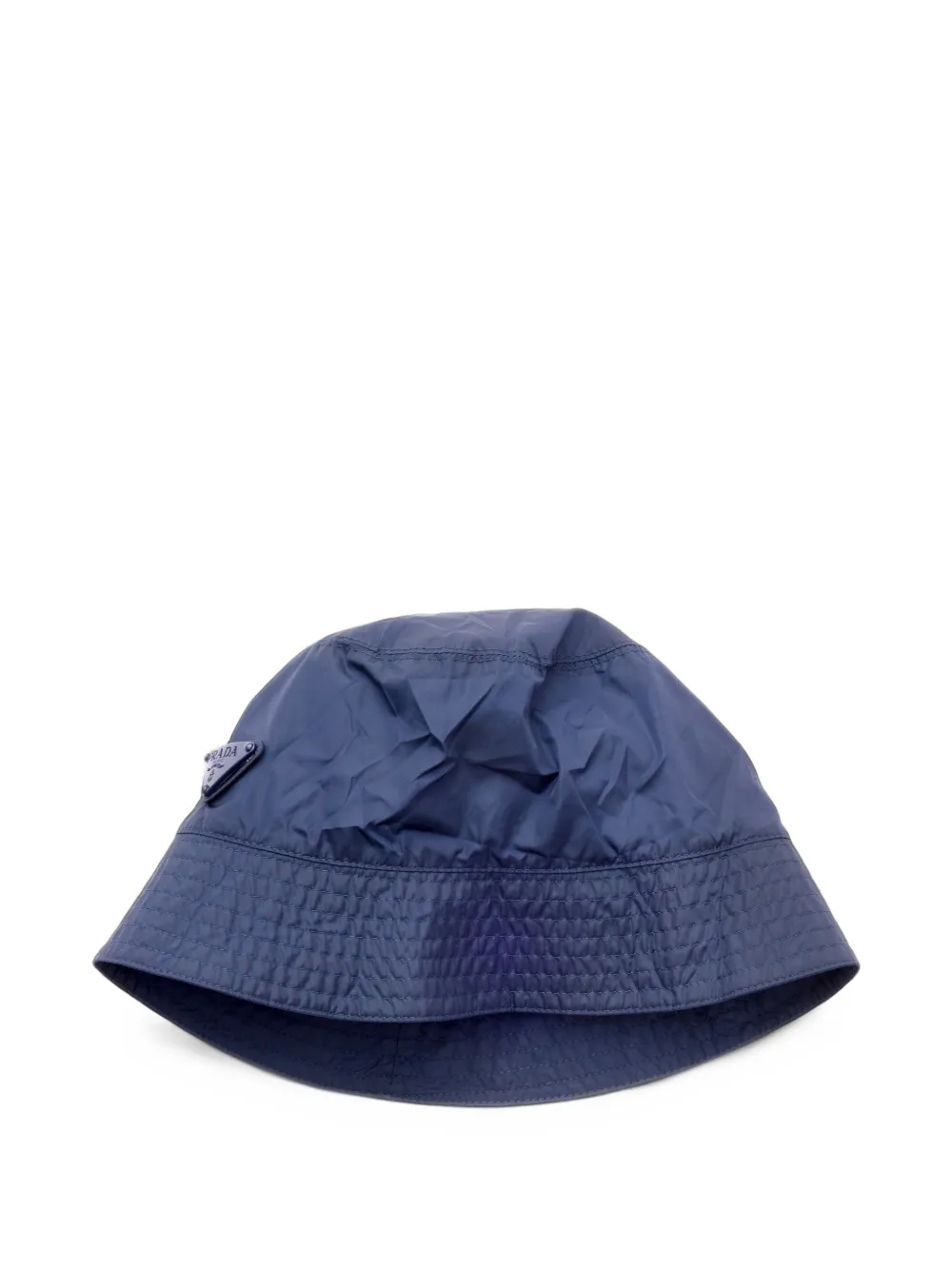 Prada foldable Re-Nylon bucket hat Blauw