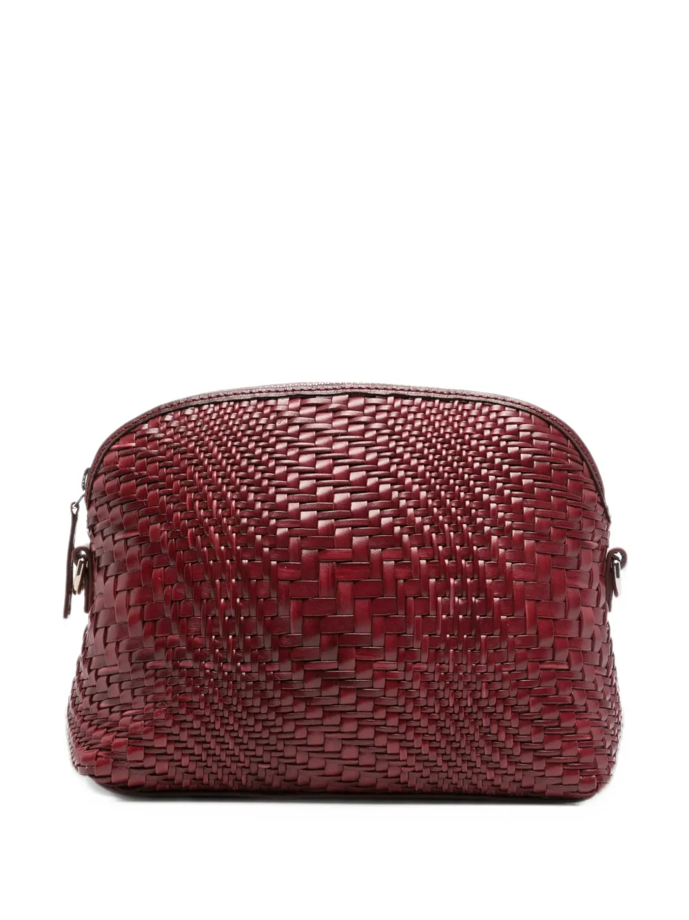 DRAGON DIFFUSION Fellini Optical clutch bag - Rosso