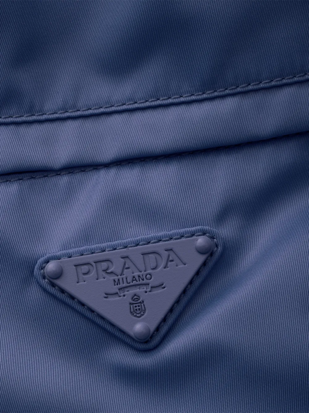 Prada Re-Nylon drawstring backpack Blauw