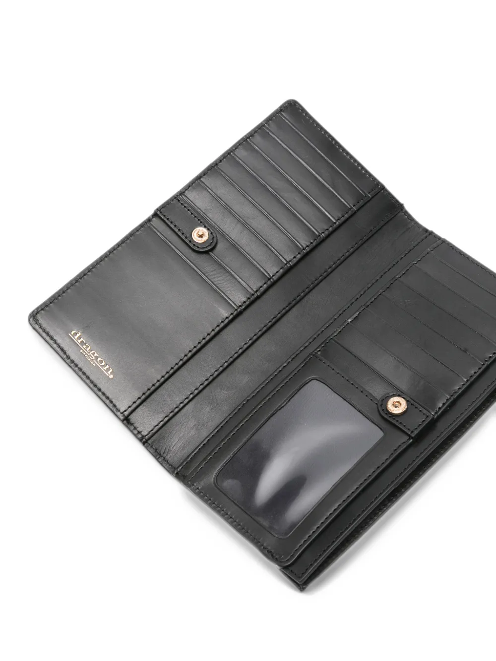 DRAGON DIFFUSION Portemonnee met verweven design Zwart