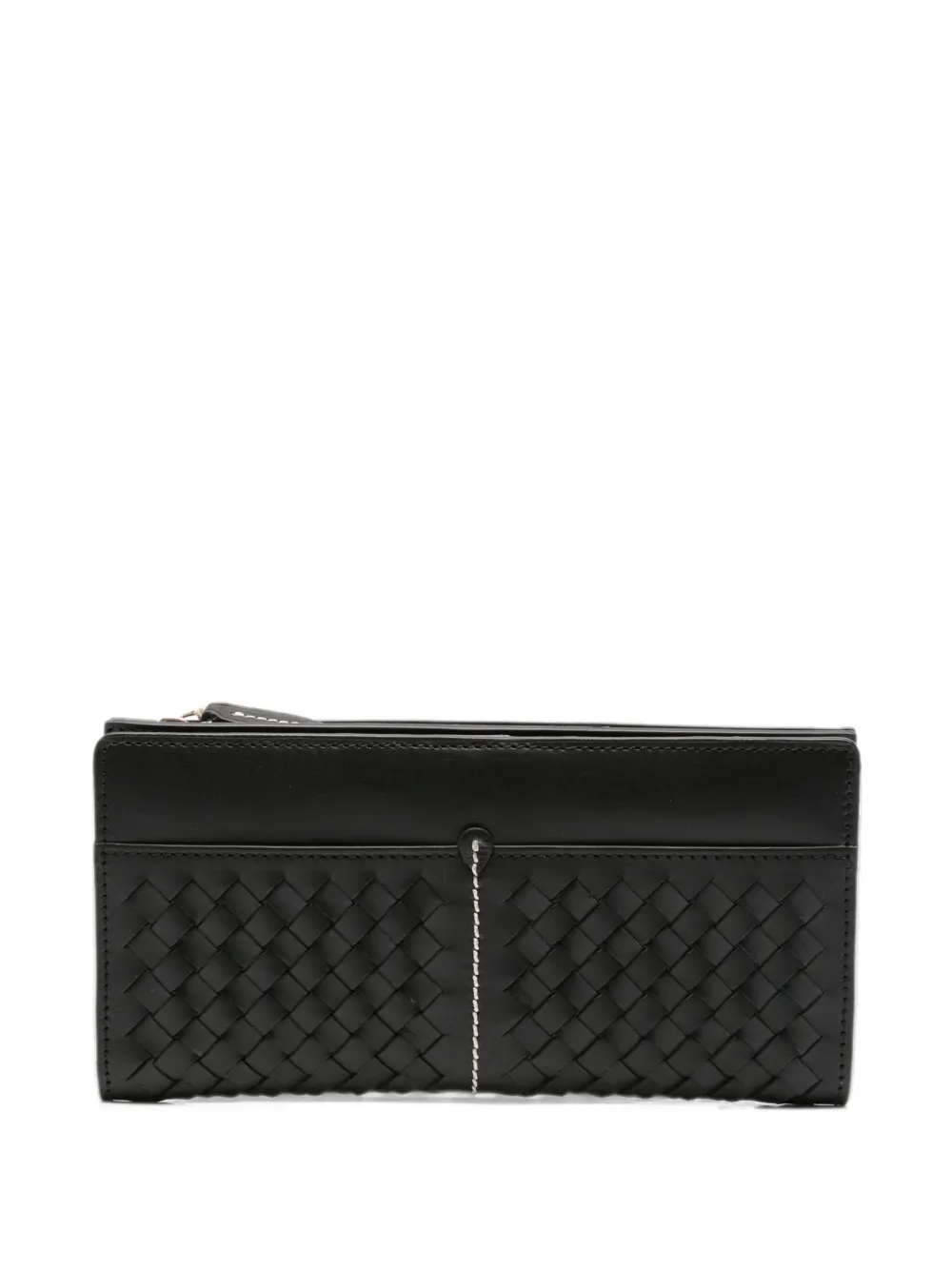 DRAGON DIFFUSION interlaced-design wallet - Nero
