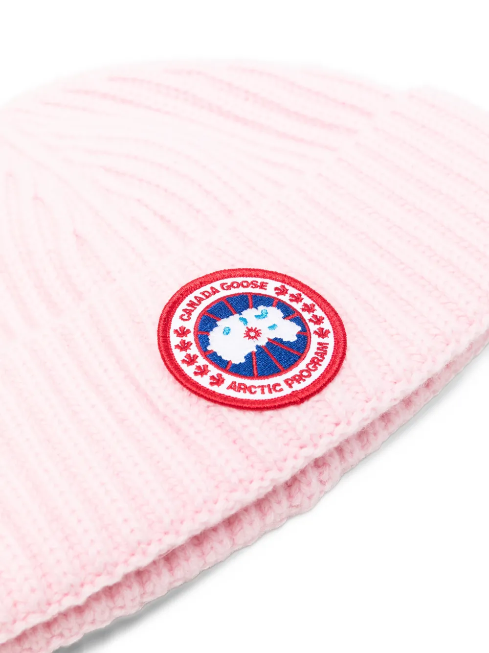Canada Goose Ribgebreide muts Roze