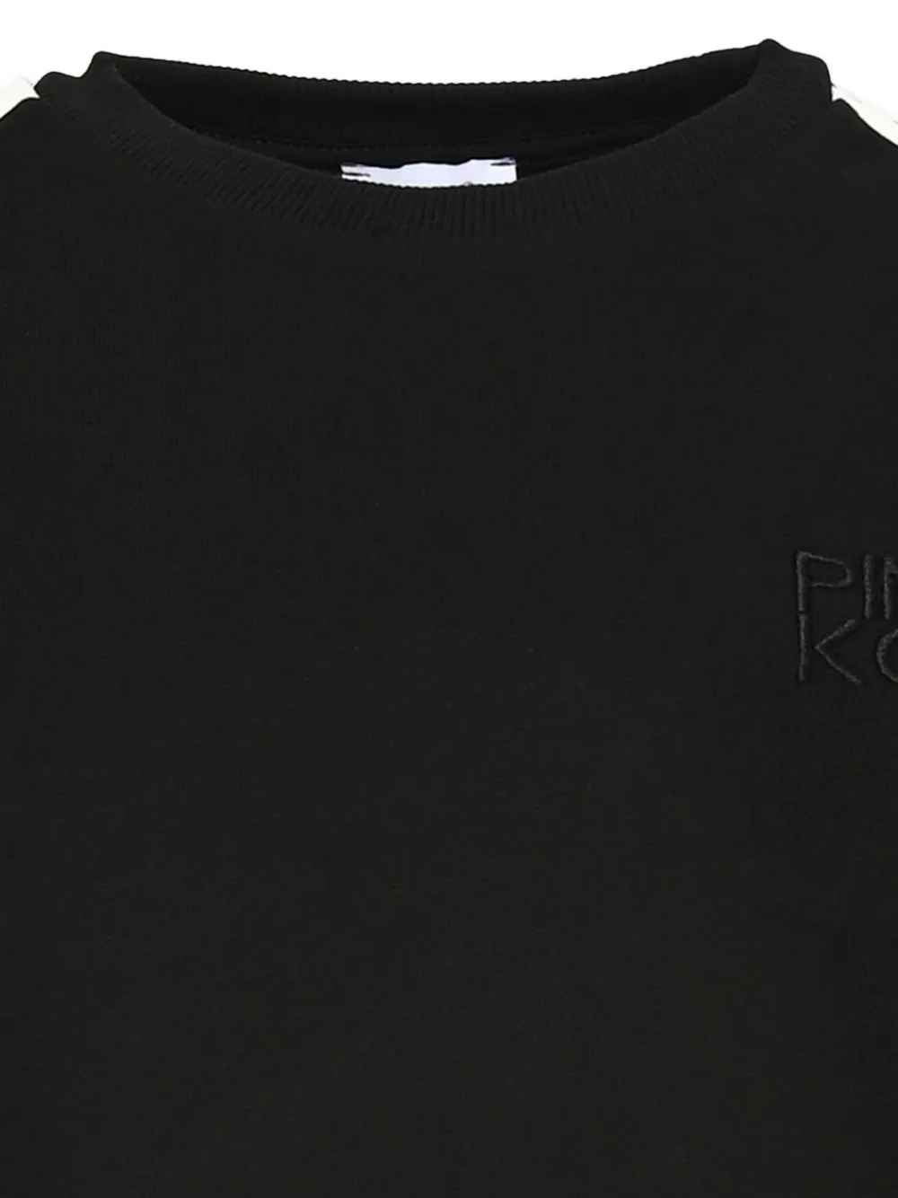 Pinko Kids Trui met logoband Zwart