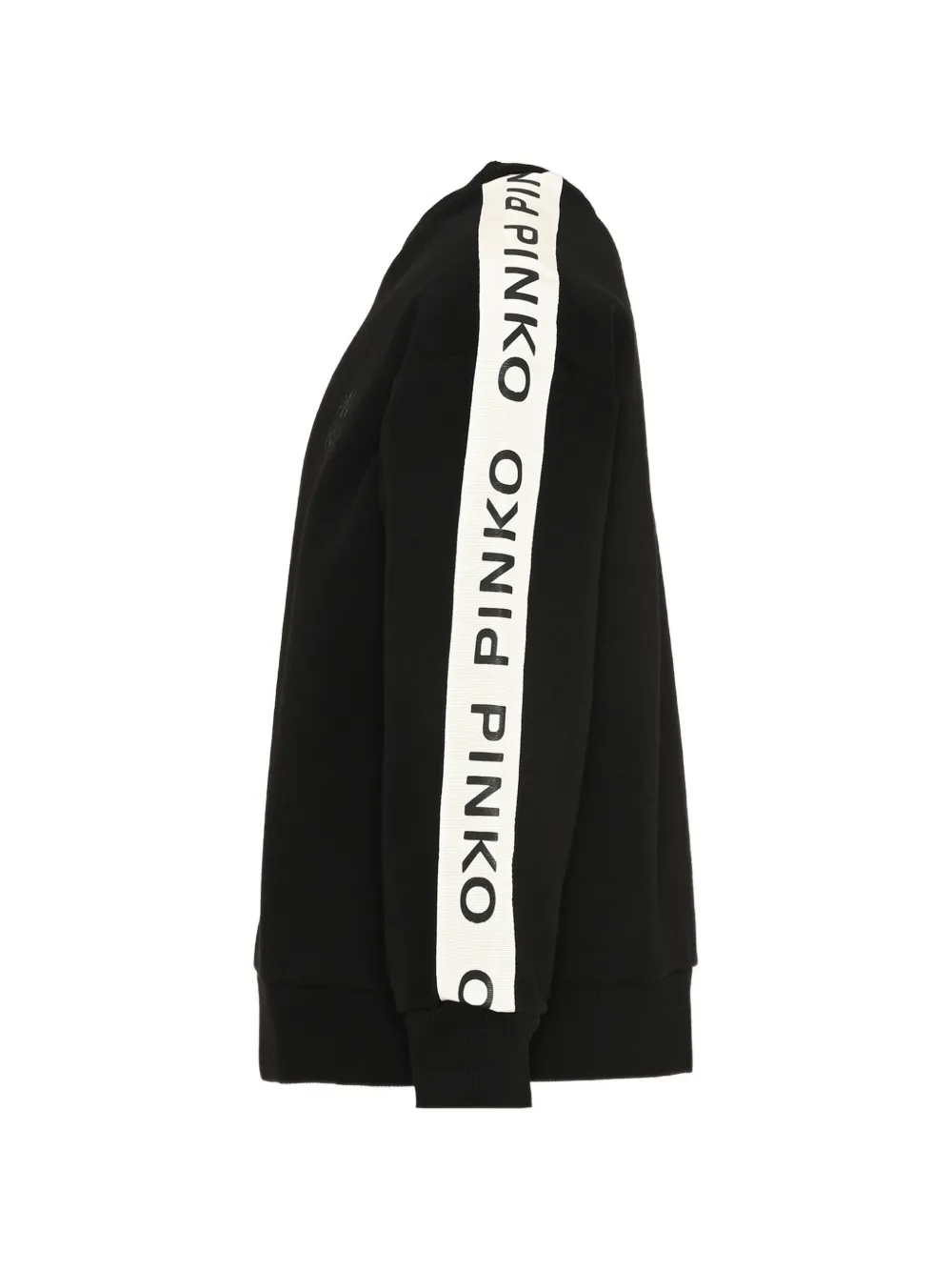 Pinko Kids Trui met logoband Zwart