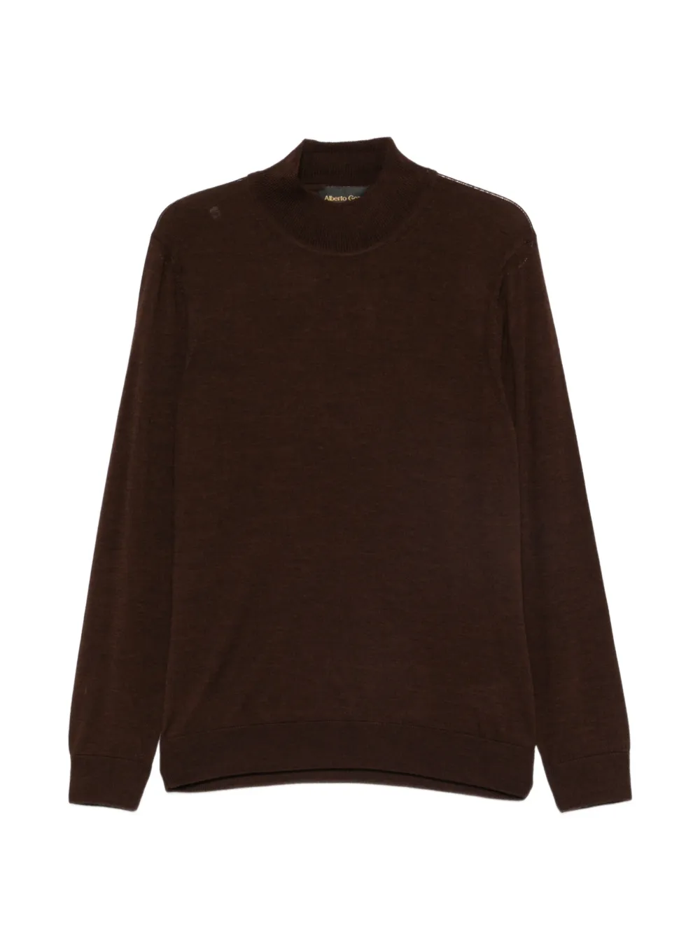 Alberto Gozzi high-neck wool sweater - Marron Alberto Gozzi high-neck wool sweater - Marron