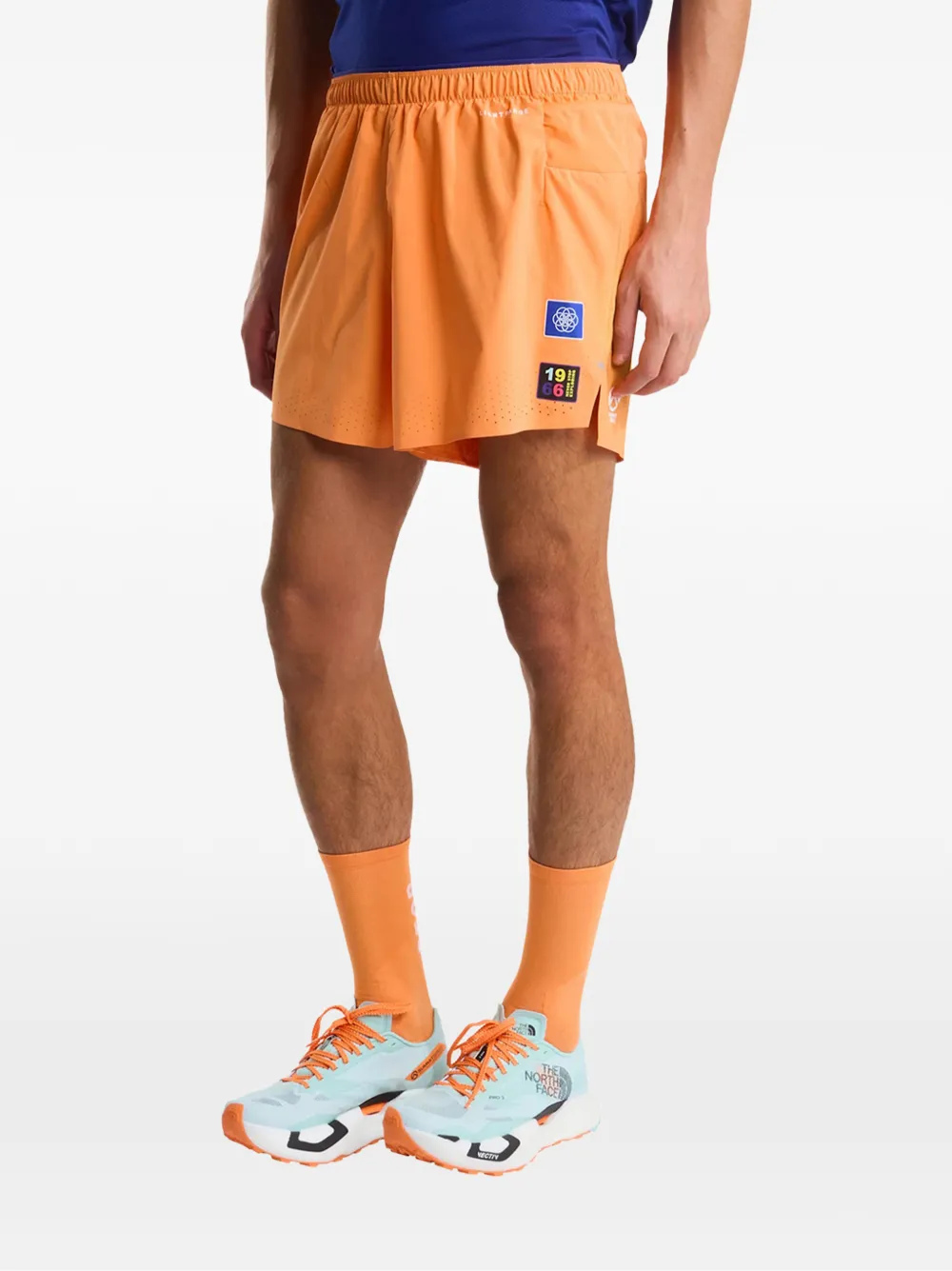 The North Face Summit Pacesetter graphic shorts Oranje