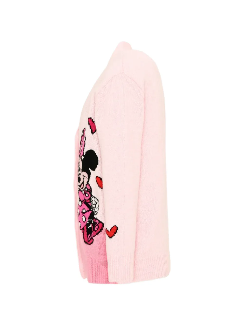 MC2 Saint Barth Kids x Disney intarsia-knit cardigan Roze