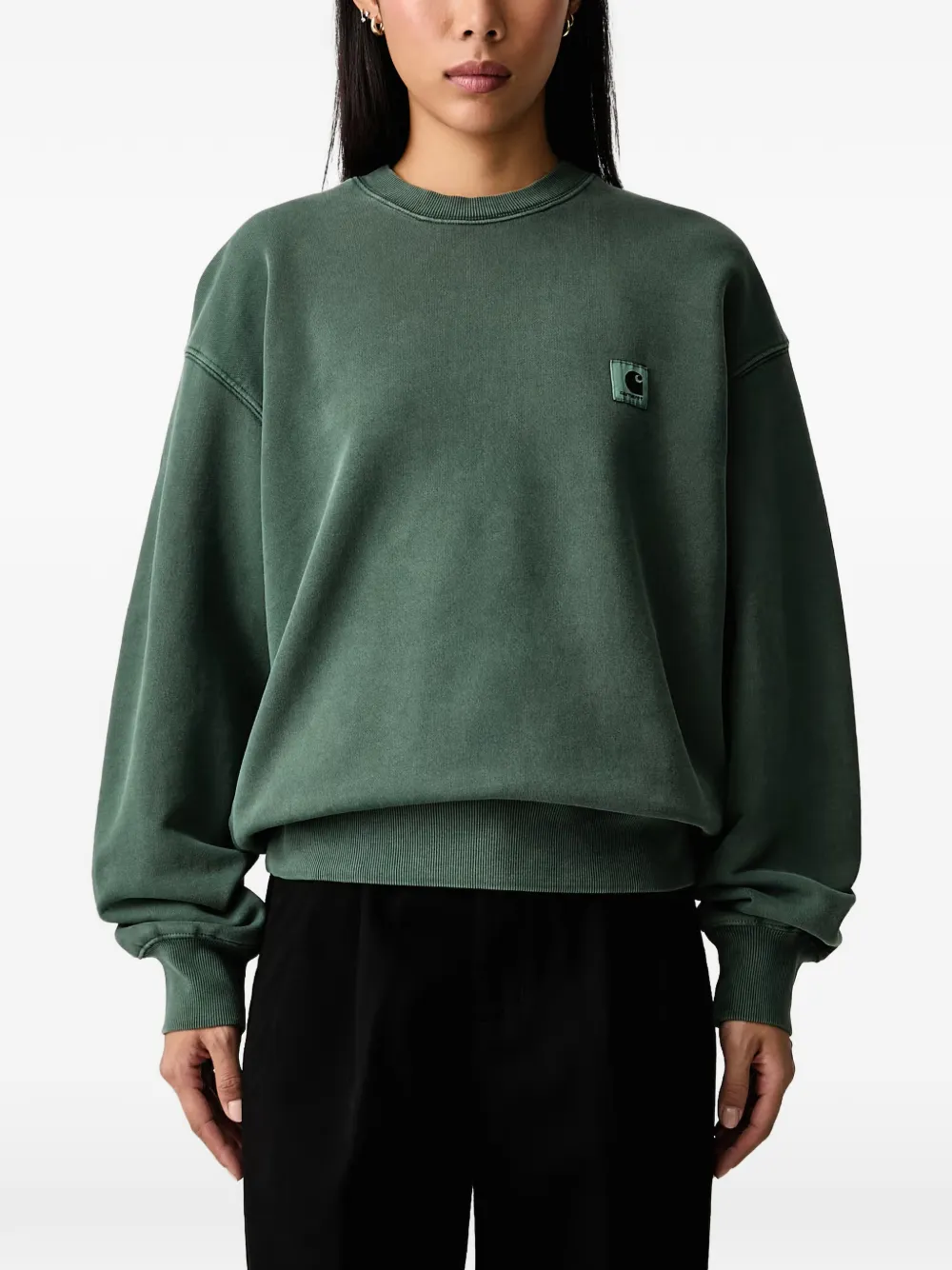 Carhartt WIP Nelson sweatshirt Groen