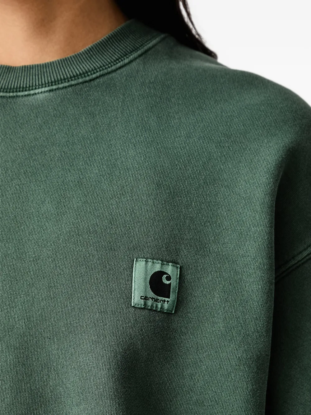 Carhartt WIP Nelson sweatshirt Groen