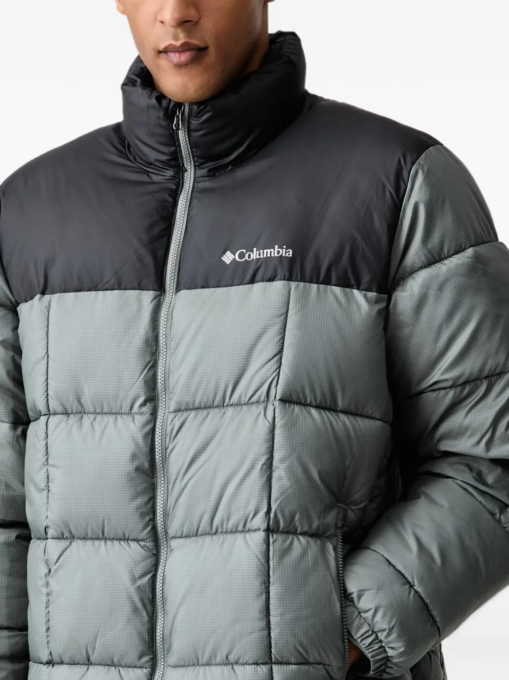 Columbia Puffect IV gewatteerd ripstop jack Groen