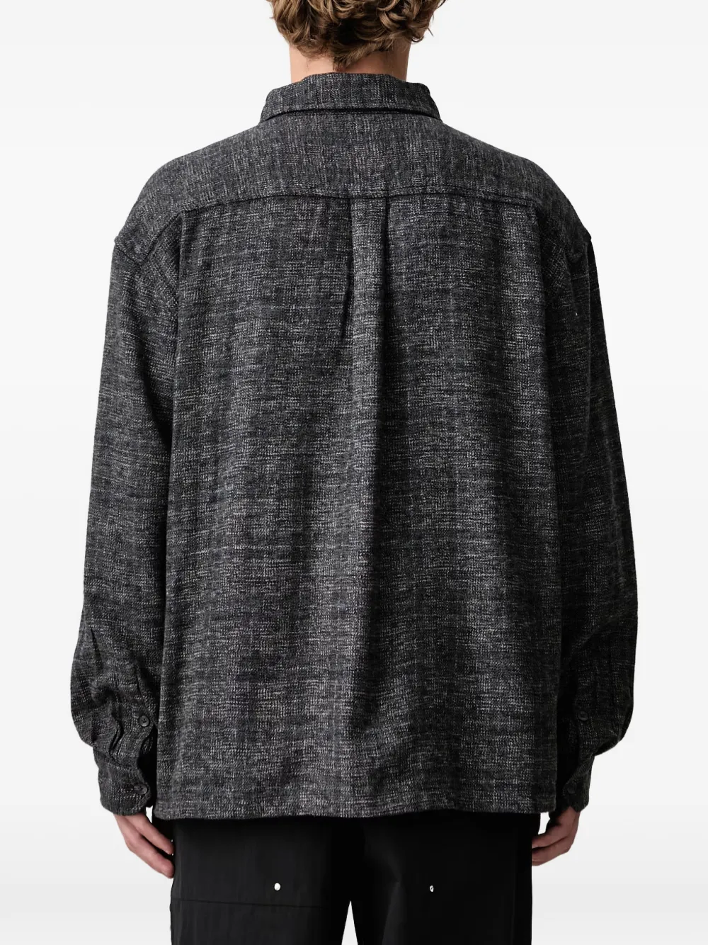 Carhartt WIP Bagley check shirt Zwart