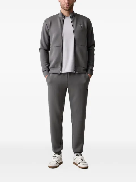 Ea7 Emporio Armani ロゴパッチ ジップアップ ジャージー トラックスーツ