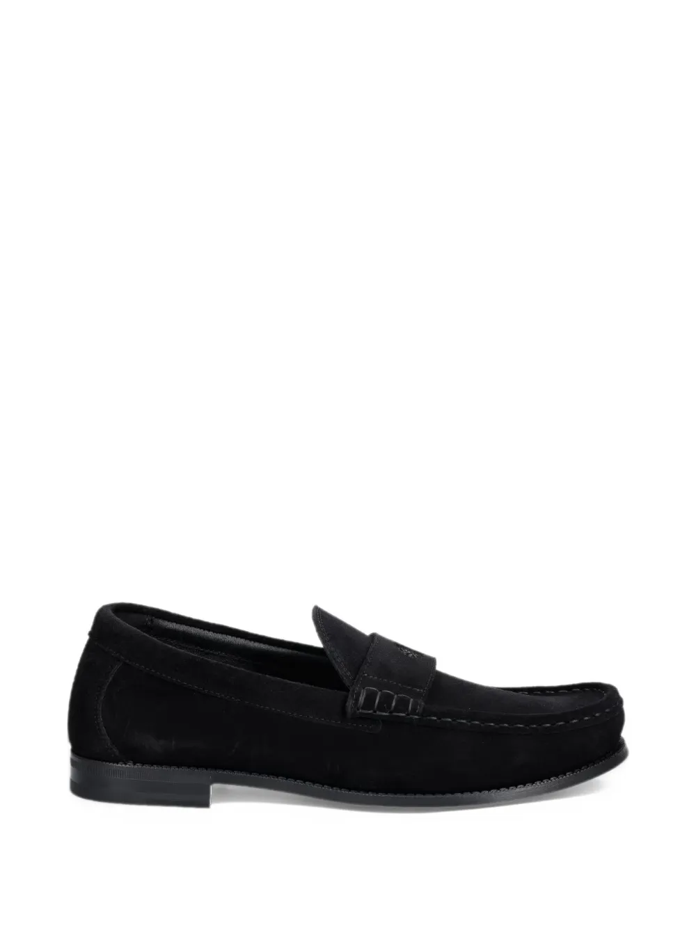 Filling Pieces Lux suede loafers - Black