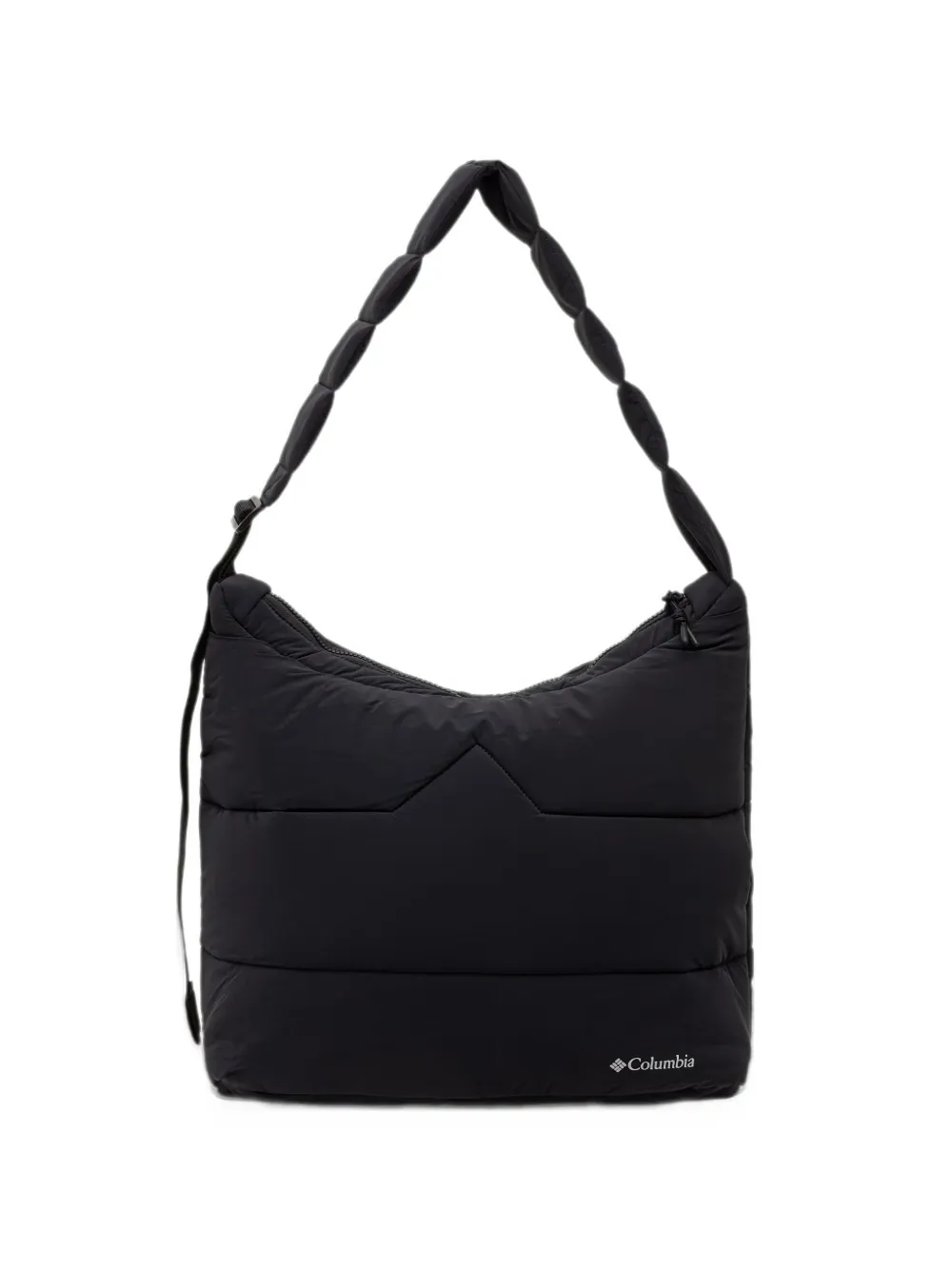 Columbia quilted padded tote bag Zwart
