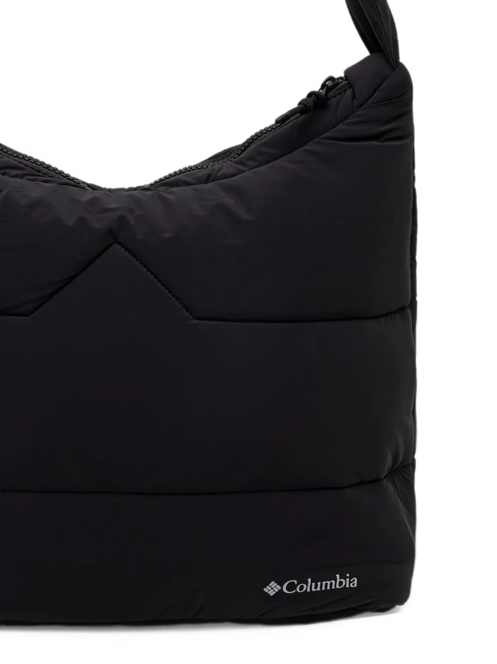 Columbia quilted padded tote bag Zwart