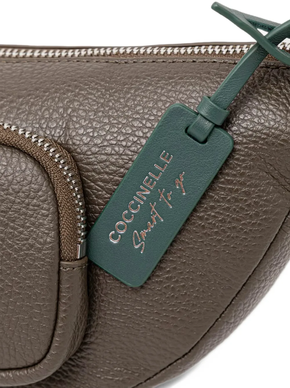 Coccinelle Kleine Smart To Go schoudertas Bruin