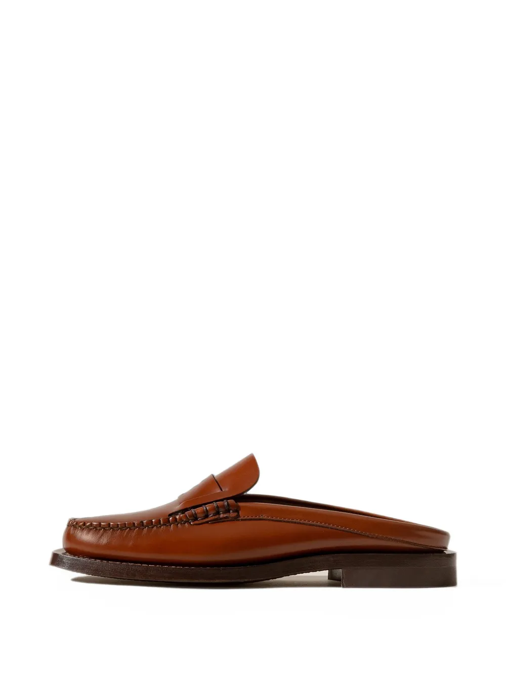 Hereu Sineu flat mules - Marron