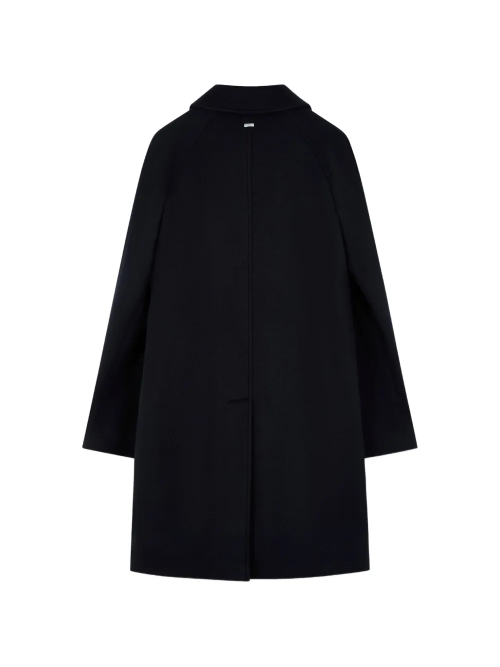 Herno button-fastening raglan-sleeve coat Blauw