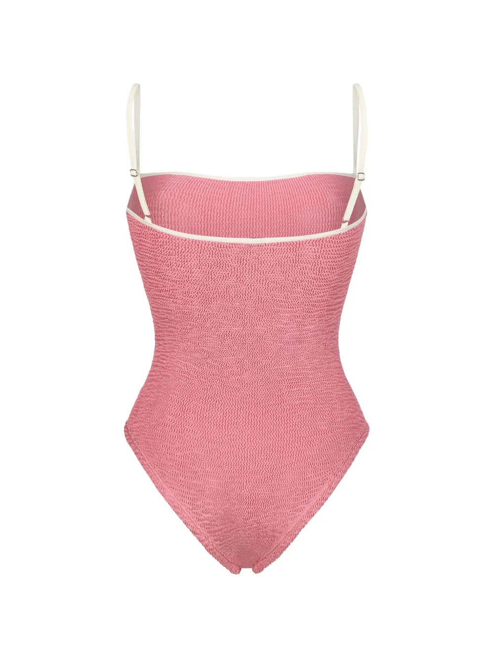 PARAMIDONNA Marisia crinkle-effect swimsuit Roze