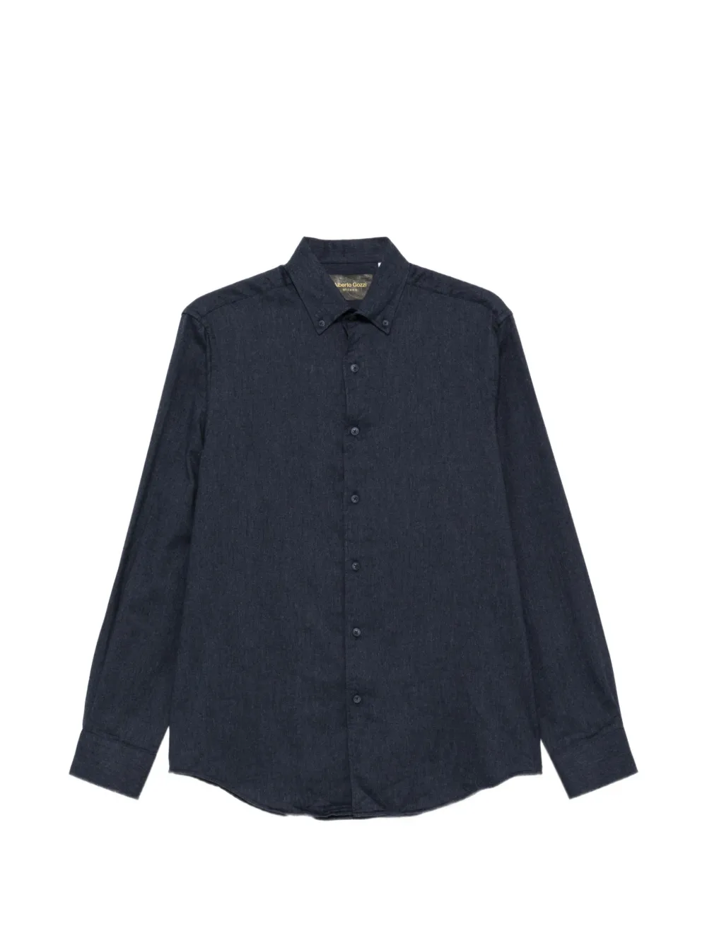 Alberto Gozzi button-down long-sleeve shirt - Blue