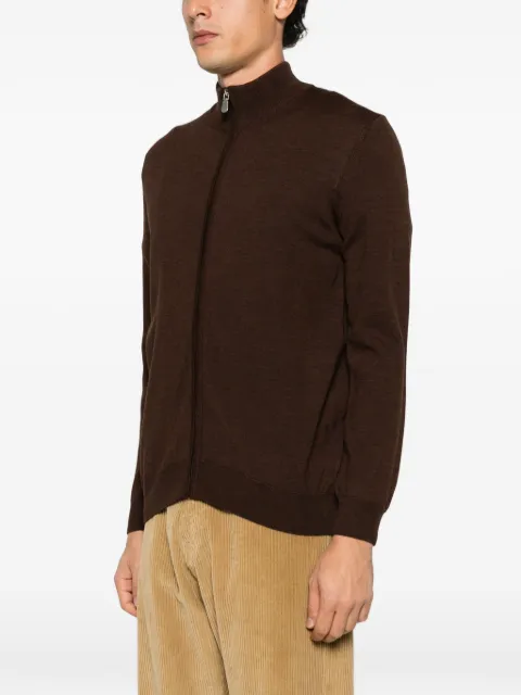Alberto Gozzi zip-fastening wool sweater