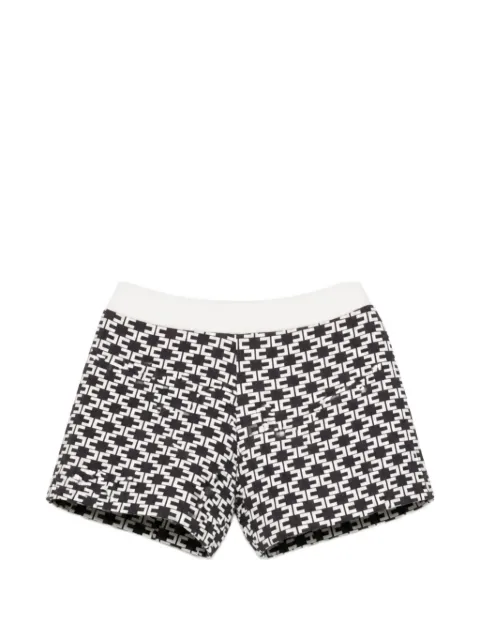 Elisabetta Franchi La Mia Bambina شورت بطبعة مونوغرام