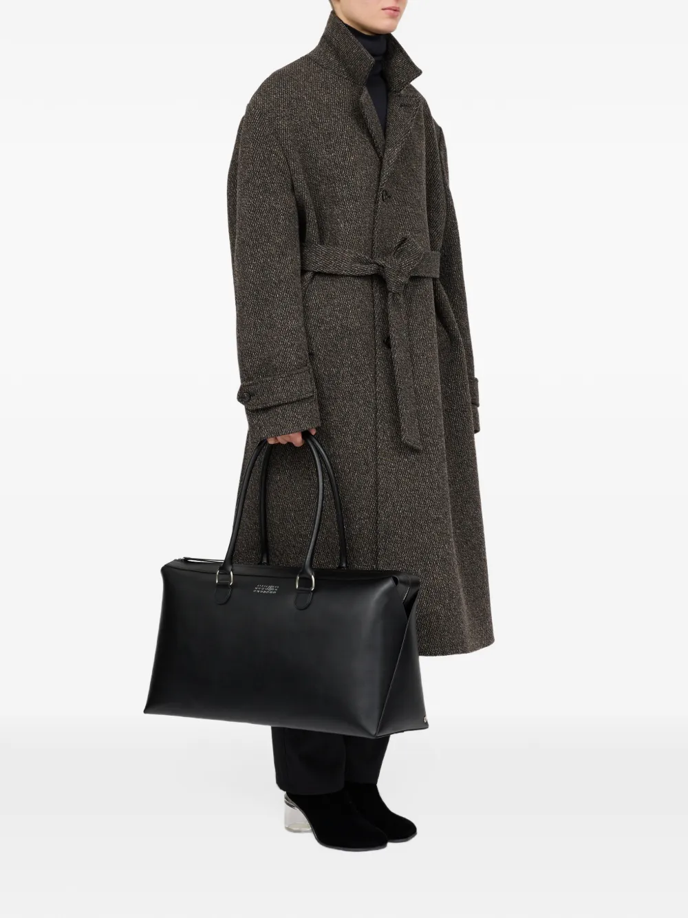 MM6 Maison Margiela Bauletto weekend bag Zwart