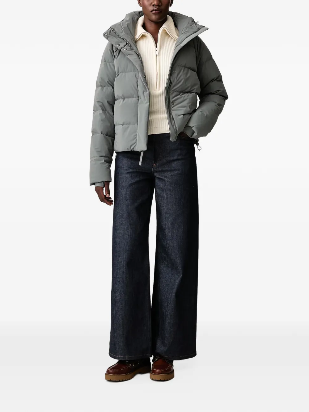 Columbia Amaze Puff™ quilted hooded jacket Groen