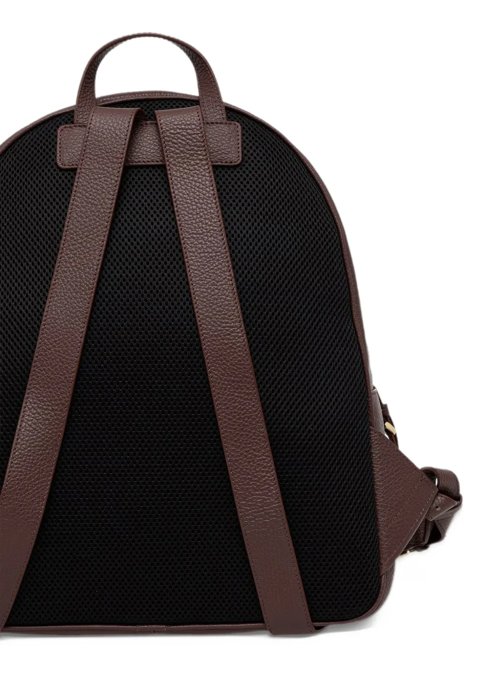 Coccinelle Nory leren rugzak met textuur Rood