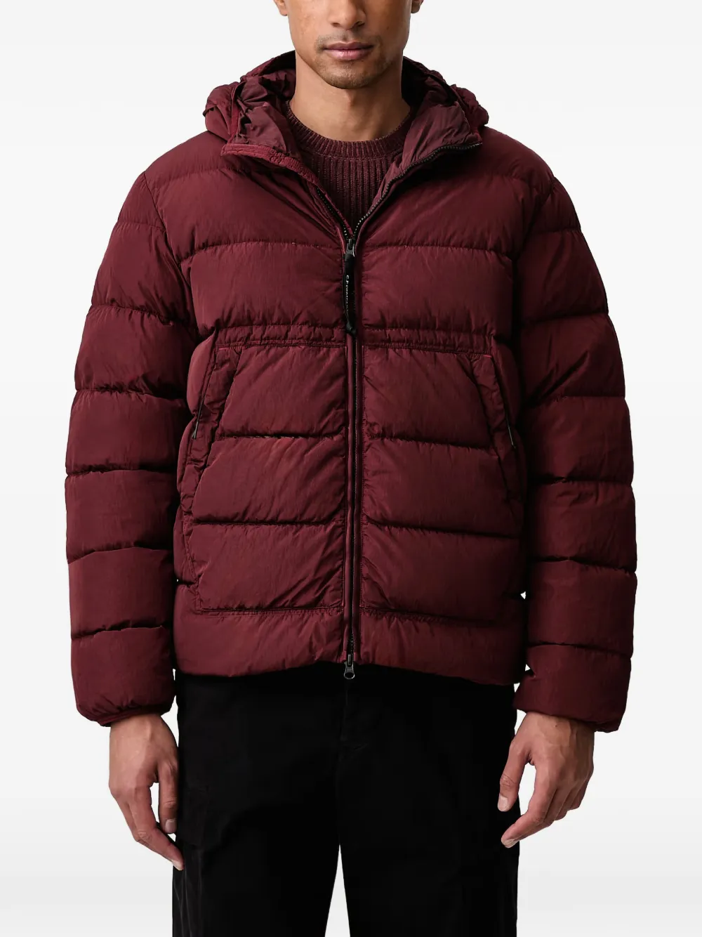 C.P. Company Chrome-R Goggle down jacket - Rosso