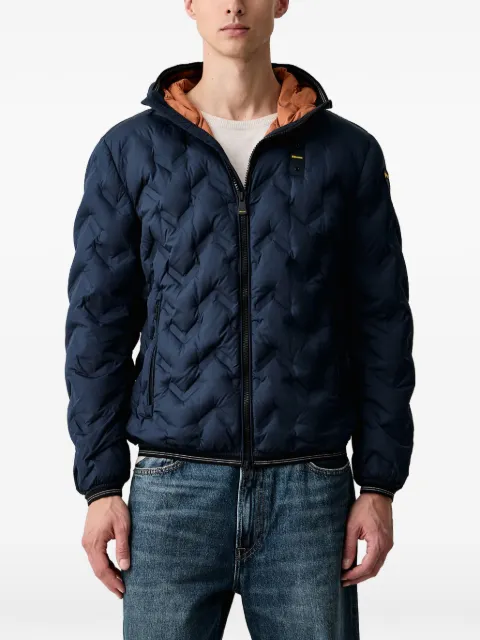 Blauer Piery quilted hooded jacket