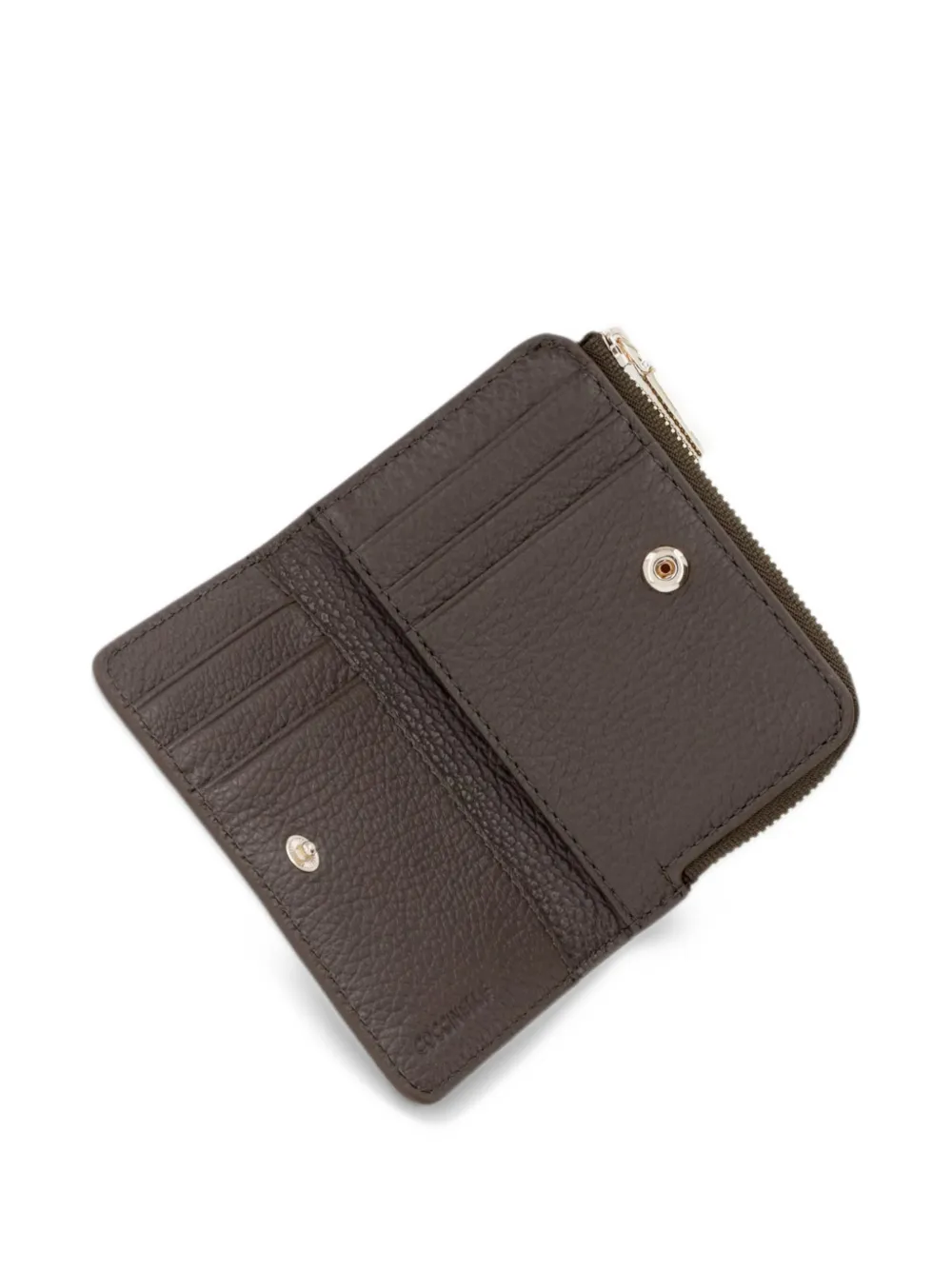 Coccinelle Portemonnee met logoprint Bruin