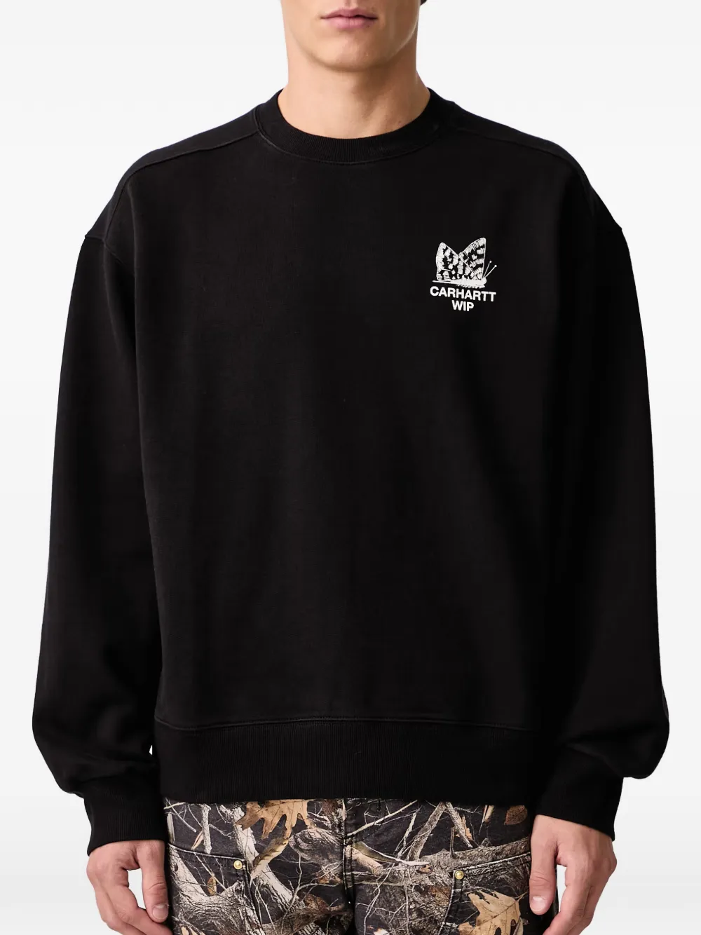 Carhartt WIP Hourglass sweatshirt Zwart
