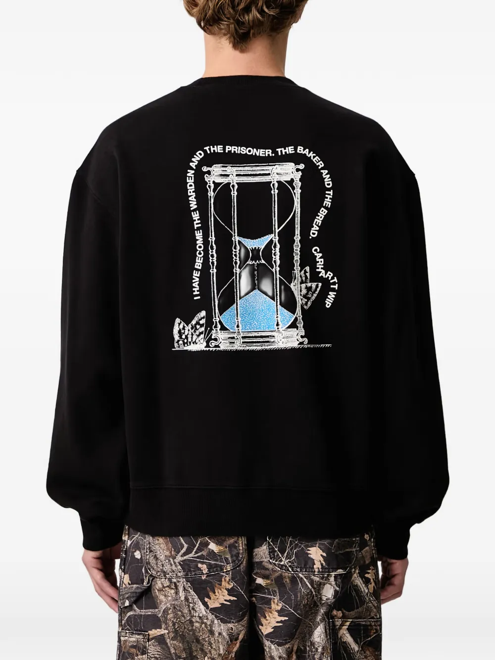 Carhartt WIP Hourglass sweatshirt Zwart