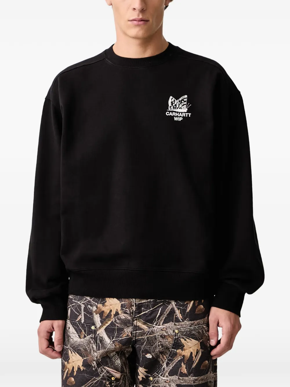 Carhartt WIP Hourglass sweatshirt Zwart