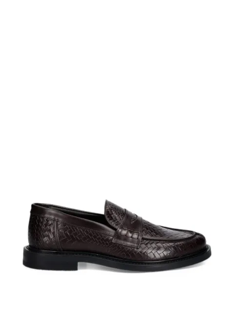 Filling Pieces Woven Twist woven slip-on loafers