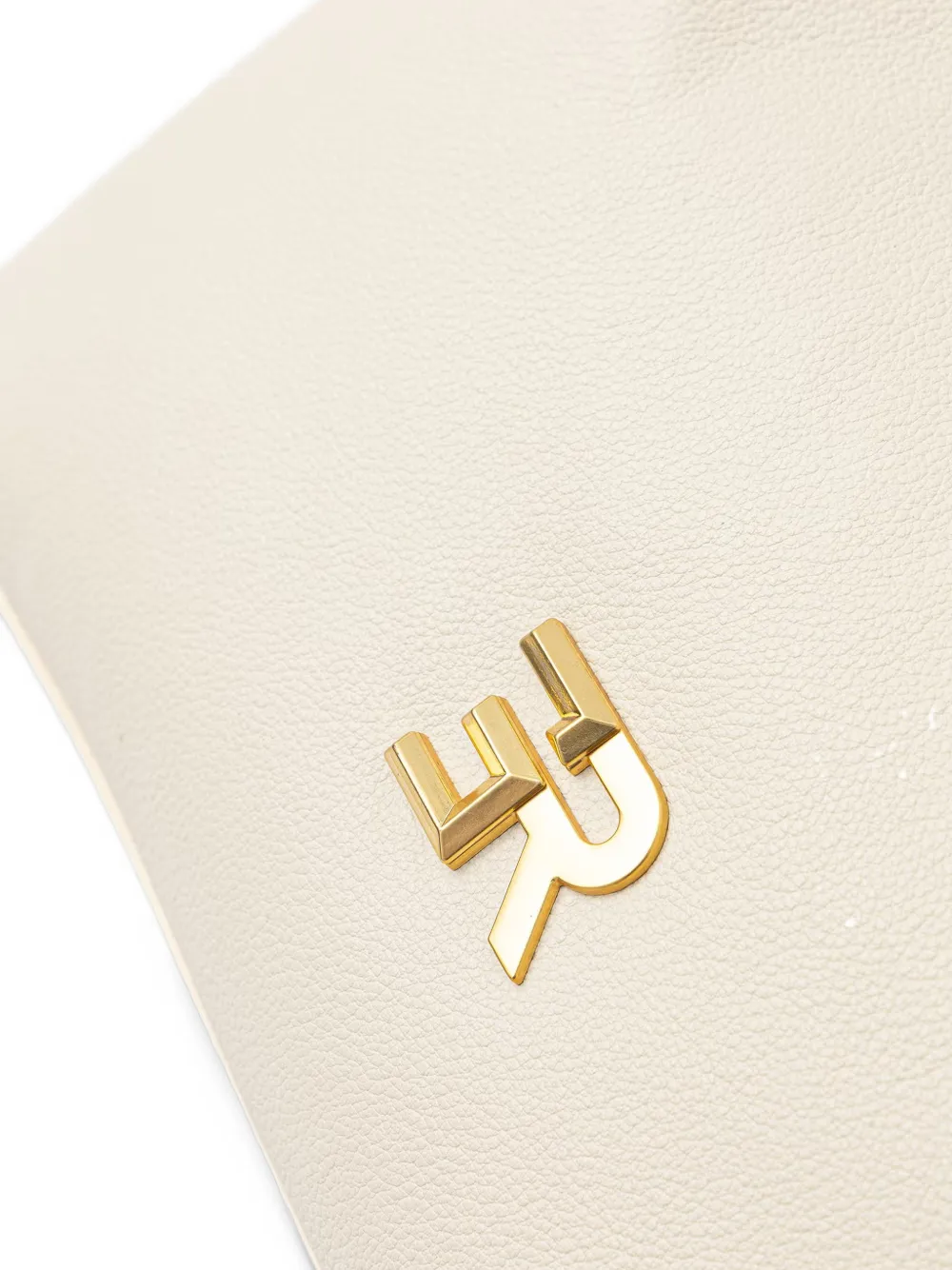 ERMANNO FIRENZE logo-plaque knotted tote bag Beige