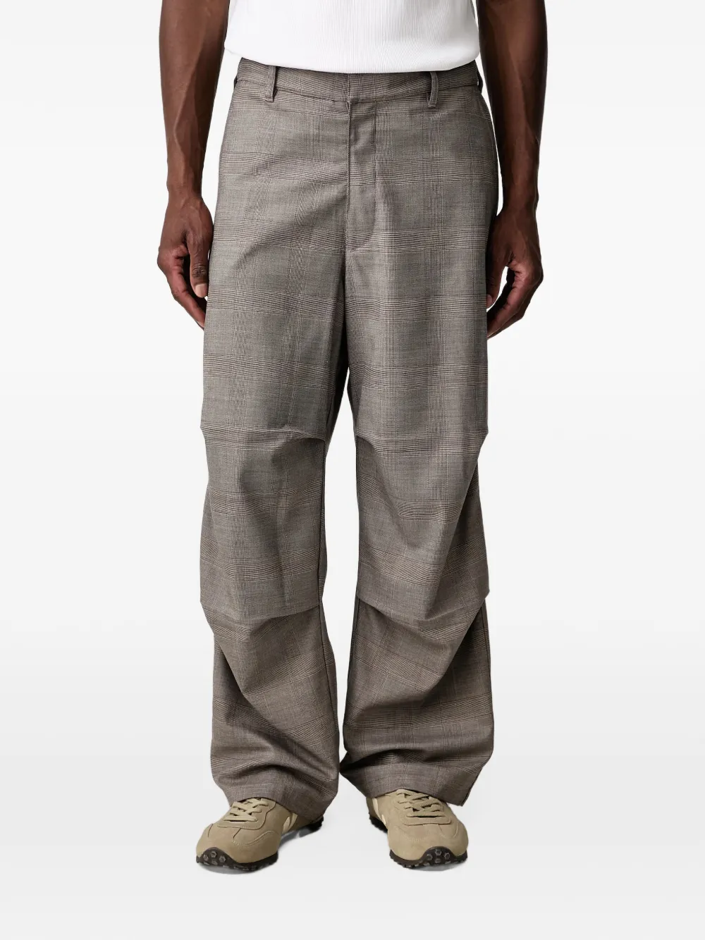 Filling Pieces Drapy trousers - Marrone