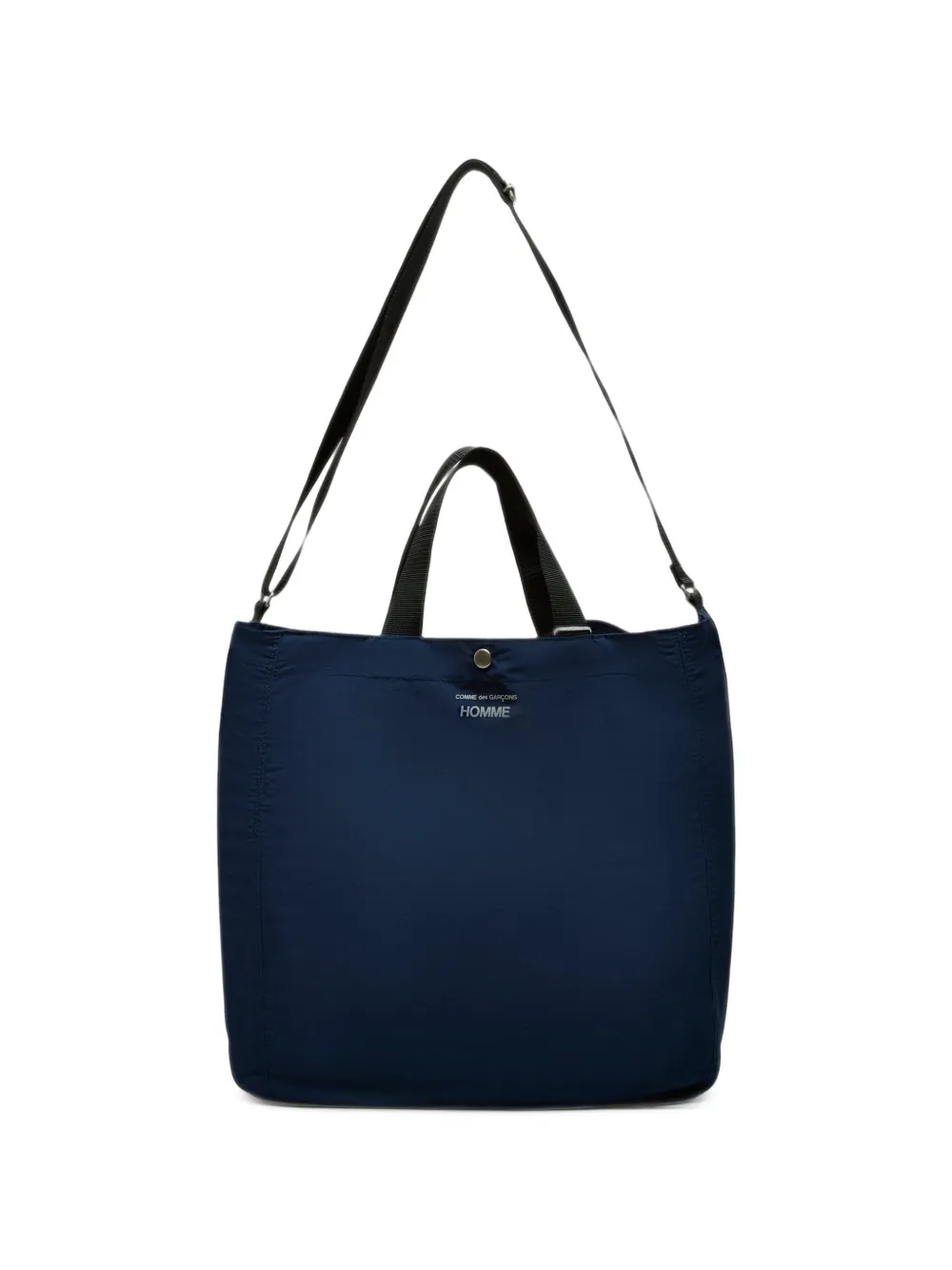 Comme des Garçons Homme logo-print tote bag Blauw