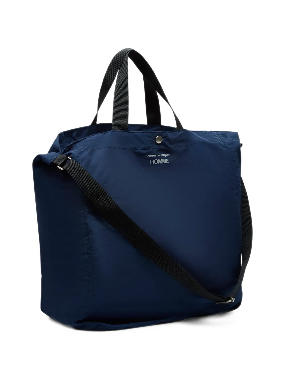 Comme des Garçons Homme logo-print tote bag Blauw