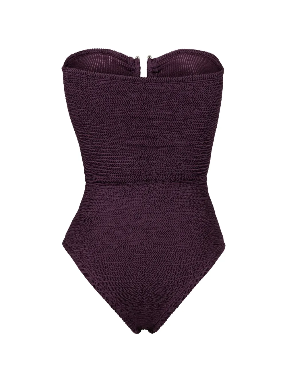 PARAMIDONNA Frida crinkled swimsuit Paars